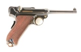 (C) DWM 1900 SWISS LUGER SEMI-AUTOMATIC PISTOL WITH HOLSTER.