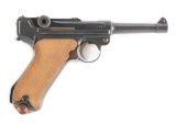 (C) DWM WORLD WAR I P.08 LUGER SEMI-AUTOMATIC PISTOL.