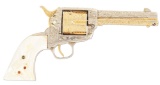 (C) Engraved Colt Single Action Army (1917).