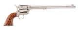 (M) Nickel Colt Buntline Single Action Army Revolver (1970).