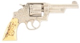 (C) WOLF & KLAR SMITH & WESSON MODEL 38/44 DOUBLE ACTION REVOLVER.