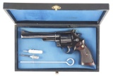 (C) BLACK BOX SMITH & WESSON S SERIES MODEL 29 DOUBLE ACTION REVOLVER WITH ACCESSORIES (1957/1958).