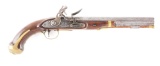 (A) Harper's Ferry Model 1805 Flintlock Pistol Serial Number 1464.