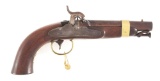 (A) Rare U.S. Model 1842 Navy Rifled Box Lock Percussion Pistol by Deringer.