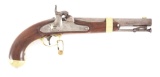 (A) U.S. Model 1842 Percussion Single Shot Martial Pistol by Aston.