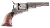 (A) EXTREMELY RARE COLT NO. 5 TEXAS PATERSON REVOLVER WITH FACTORY 4-1/4