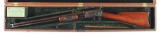 (A) Cased Medium Frame Colt Lightning Magazine Baby Slide Action Carbine.