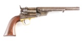 (A) COLT MODEL 1860 LONG FLUTE CONVERSION REVOLVER.