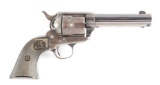 (A) ANTIQUE COLT SINGLE ACTION ARMY REVOLVER .32 (1895) AND FACTORY LETTER.