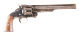 (A) US MARKED SMITH & WESSON AMERICAN MODEL 3 1ST MODEL AMERICAN REVOLVER.