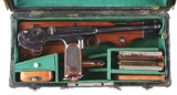 (A) CASED LOEWE C93 BORCHARDT SEMI-AUTOMATIC PISTOL WITH SHOULDER STOCK.