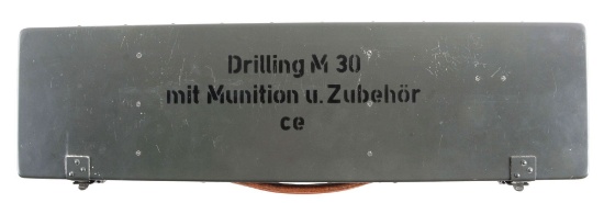 GERMAN WWII LUFTWAFFE M30 DRILLING CASE.