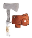 RUANA BELT AXE FROM BONNER MONTANA WITH SHEATH