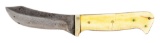 CALIFORNIA STYLE HUNTING KNIFE MARKED 