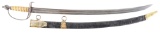 English Revolutionary War Era Short Saber with Scabbard.