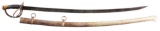 CONFEDERATE DOG RIVER CAVALRY SABER, UNMARKED.