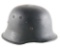 THIRD REICH MODEL 1934 POLICE HELMET.