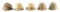 Lot Of 5: U.S. M1 Helmets