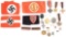 LOT OF 27: THIRD REICH MEDALS, PINS, AND ARMBANDS.