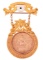 14 KARAT GOLD SCHUETZEN SHOOTING MEDAL.