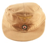 GERMAN WWII KRIEGSMARINE TROPICAL M41 CAP.