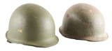 LOT OF 2: GI HELMETS FROM WORLD WAR I.