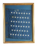 46 Star Silk US Navy Jack.