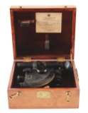 Cased U.S. Navy Mark I Mod O Ball Recording Sextant Dated 1944.