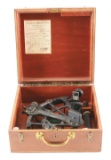 Cased U.S. Coast Guard Mark II Sextant Dated 1942.