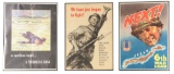 LOT OF 3: WORLD WAR II PACIFIC THEATER POSTERS.