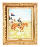 CUSTER OIL PAINTING 