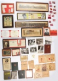 Large Lot Of USMC Photographs And Ephemera.