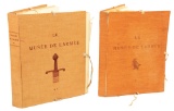 Lot of 2: Le Musee de L'Armee Two Volume Set, 1917.