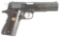(M) FACTORY ENGRAVED COLT GOVERNMENT MKIV SERIES 70 .45 ACP SEMI-AUTOMATIC PISTOL WITH DOCUMENTATION