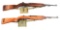 (C) LOT OF 2: IRWIN PEDERSEN M-1 CARBINES.