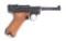 (C) NAVY MARKED MAUSER LUGER SEMI-AUTOMATIC PISTOL