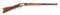 (C) WINCHESTER MODEL 1873 LEVER ACTION .22 RIFLE (1898)