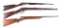 (C) LOT OF 3: MARLIN MODEL 29 SLIDE ACTION RIFLE, WINCHESTER 1873 LEVER ACTION RIFLE, AND WINCHESTER