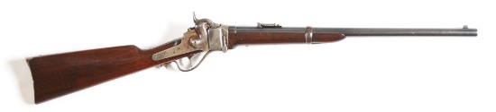 (A) NEAR NEW 1863 SHARPS CONVERSION CARBINE .50 GOV'T