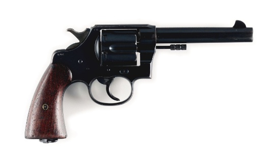 (C) US COLT MODEL 1909 DOUBLE ACTION REVOLVER.