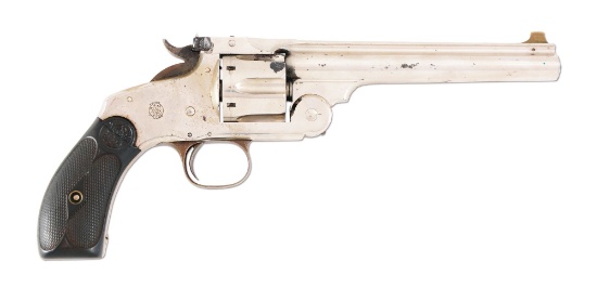 (A) SMITH & WESSON NEW MODEL NUMBER 3 TARGET .38-44 REVOLVER.