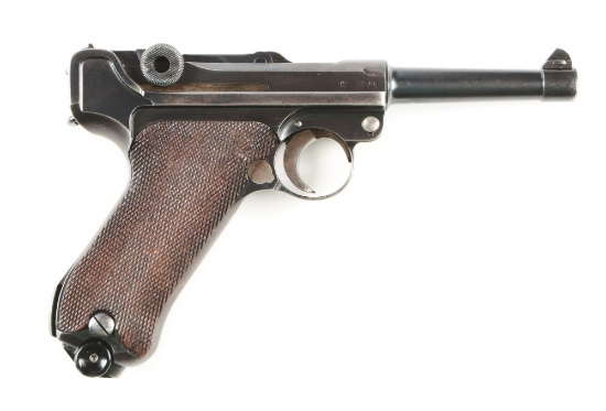 (C) MAUSER G DATE LUGER SEMI-AUTOMATIC PISTOL.