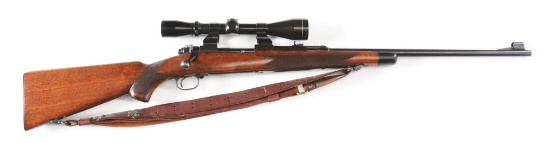 (C) WINCHESTER MODEL SUPER GRADE 70 RIFLE WITH SCOPE (1951).