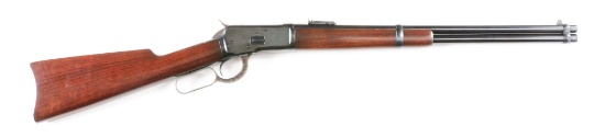 (C) TURNBULL RESTORED WINCHESTER MODEL 1892 SADDLE RING CARBINE, .44 WCF (1901).