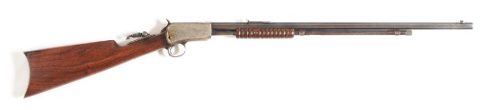 (C) FINE RARE CASE COLORED WINCHESTER MODEL 1890 TAKEDOWN RIFLE.