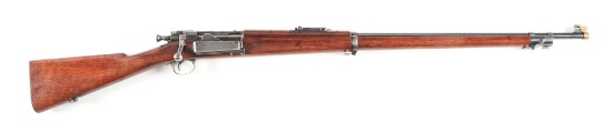 (C) FINE US SPRINGFIELD MODEL 1898 KRAG BOLT ACTION RIFLE.