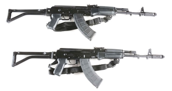 (M) LOT OF TWO: ARSENAL SAM7SF SEMI AUTOMATIC RIFLES.