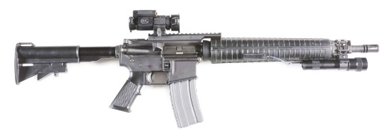 (M) BUSHMASTER XM15-E2S SEMI-AUTOMATIC RIFLE WITH ACCESSORIES, INCLUDING AN ITT NEPVS14 NIGHT VISION