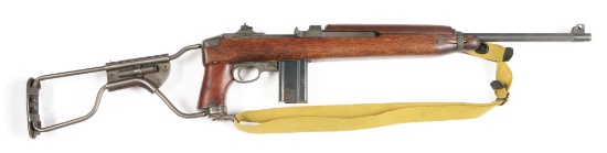 (C) INLAND M1 CARBINE SEMI AUTOMATIC MILITARY RIFLE.