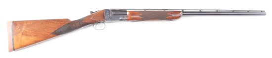 (C) BAKER GUN COMPANY STERLING GRADE SINGLE BARREL TRAP SHOTGUN.
